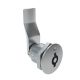 SOUTHCO Quarter-Turn Cam Latch, 5 mm Double Bitted Recess, 28mm (1.10 in) Grip, Sealed, Zinc Alloy, Chrome Plated, Bright [E5-2-071-111]