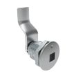 SOUTHCO Quarter-Turn Cam Latch, 8 mm Square Recess, 36mm (1.42 in) Grip, Sealed, Zinc Alloy, Chrome Plated, Bright [E5-2-081-151]