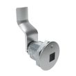 SOUTHCO Quarter-Turn Cam Latch, 8 mm Square Recess, 38mm (1.50 in) Grip, Not Sealed, Zinc Alloy, Chrome Plated, Bright [E5-2-081-160]