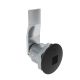 SOUTHCO Quarter-Turn Cam Latch, 8 mm Square Recess, 20mm (.79 in) Grip, Not Sealed, Zinc Alloy, Powder Coat, Black [E5-2-085-070]
