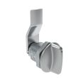 SOUTHCO Quarter-Turn Cam Latch, Short wing, 16mm (.63 in) Grip, Sealed, Zinc Alloy, Chrome Plated, Bright [E5-2-111-051]