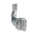 SOUTHCO Quarter-Turn Cam Latch, Short wing, 18mm (.71 in) Grip, Sealed, Zinc Alloy, Chrome Plated, Bright [E5-2-111-061]