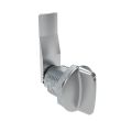 SOUTHCO Quarter-Turn Cam Latch, Short wing, 24mm (.94 in) Grip, Not Sealed, Zinc Alloy, Chrome Plated, Bright [E5-2-111-090]