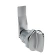 SOUTHCO Quarter-Turn Cam Latch, Short wing, 24mm (.94 in) Grip, Sealed, Zinc Alloy, Chrome Plated, Bright [E5-2-111-091]