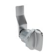 SOUTHCO Quarter-Turn Cam Latch, Short wing, 28mm (1.10 in) Grip, Not Sealed, Zinc Alloy, Chrome Plated, Bright [E5-2-111-110]