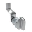 SOUTHCO Quarter-Turn Cam Latch, Short wing, 42mm (1.65 in) Grip, Not Sealed, Zinc Alloy, Chrome Plated, Bright [E5-2-111-180]