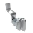 SOUTHCO Quarter-Turn Cam Latch, Short wing, 44mm (1.73 in) Grip, Not Sealed, Zinc Alloy, Chrome Plated, Bright [E5-2-111-190]