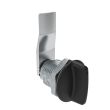 SOUTHCO Quarter-Turn Cam Latch, Short wing, 20mm (.79 in) Grip, Sealed, Zinc Alloy, Powder Coat, Black [E5-2-115-071]