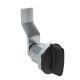 SOUTHCO Quarter-Turn Cam Latch, Short wing, 32mm (1.25 in) Grip, Not Sealed, Zinc Alloy, Powder Coat, Black [E5-2-115-130]