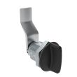 SOUTHCO Quarter-Turn Cam Latch, Short wing, 32mm (1.25 in) Grip, Sealed, Zinc Alloy, Powder Coat, Black [E5-2-115-131]