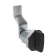 SOUTHCO Quarter-Turn Cam Latch, Short wing, 34mm (1.34 in) Grip, Not Sealed, Zinc Alloy, Powder Coat, Black [E5-2-115-140]