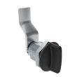 SOUTHCO Quarter-Turn Cam Latch, Short wing, 34mm (1.34 in) Grip, Sealed, Zinc Alloy, Powder Coat, Black [E5-2-115-141]