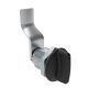 SOUTHCO Quarter-Turn Cam Latch, Short wing, 36mm (1.42 in) Grip, Sealed, Zinc Alloy, Powder Coat, Black [E5-2-115-151]