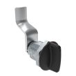 SOUTHCO Quarter-Turn Cam Latch, Short wing, 40mm (1.57 in) Grip, Not Sealed, Zinc Alloy, Powder Coat, Black [E5-2-115-170]