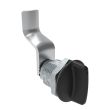 SOUTHCO Quarter-Turn Cam Latch, Short wing, 40mm (1.57 in) Grip, Sealed, Zinc Alloy, Powder Coat, Black [E5-2-115-171]