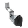 SOUTHCO Quarter-Turn Cam Latch, Short wing, 42mm (1.65 in) Grip, Not Sealed, Zinc Alloy, Powder Coat, Black [E5-2-115-180]