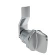 SOUTHCO Quarter-Turn Cam Latch, Tall wing, 16mm (.63 in) Grip, Not Sealed, Zinc Alloy, Chrome Plated, Bright [E5-2-121-050]
