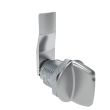 SOUTHCO Quarter-Turn Cam Latch, Tall wing, 20mm (.79 in) Grip, Not Sealed, Zinc Alloy, Chrome Plated, Bright [E5-2-121-070]