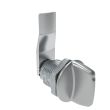 SOUTHCO Quarter-Turn Cam Latch, Tall wing, 20mm (.79 in) Grip, Sealed, Zinc Alloy, Chrome Plated, Bright [E5-2-121-071]