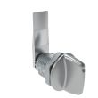 SOUTHCO Quarter-Turn Cam Latch, Tall wing, 22mm (.87 in) Grip, Sealed, Zinc Alloy, Chrome Plated, Bright [E5-2-121-081]