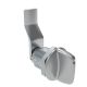SOUTHCO Quarter-Turn Cam Latch, Tall wing, 30mm (1.18 in) Grip, Not Sealed, Zinc Alloy, Chrome Plated, Bright [E5-2-121-120]