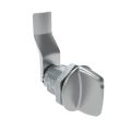 SOUTHCO Quarter-Turn Cam Latch, Tall wing, 30mm (1.18 in) Grip, Sealed, Zinc Alloy, Chrome Plated, Bright [E5-2-121-121]