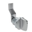 SOUTHCO Quarter-Turn Cam Latch, Tall wing, 32mm (1.25 in) Grip, Not Sealed, Zinc Alloy, Chrome Plated, Bright [E5-2-121-130]