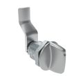 SOUTHCO Quarter-Turn Cam Latch, Tall wing, 34mm (1.34 in) Grip, Sealed, Zinc Alloy, Chrome Plated, Bright [E5-2-121-141]