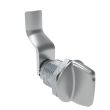SOUTHCO Quarter-Turn Cam Latch, Tall wing, 36mm (1.42 in) Grip, Not Sealed, Zinc Alloy, Chrome Plated, Bright [E5-2-121-150]