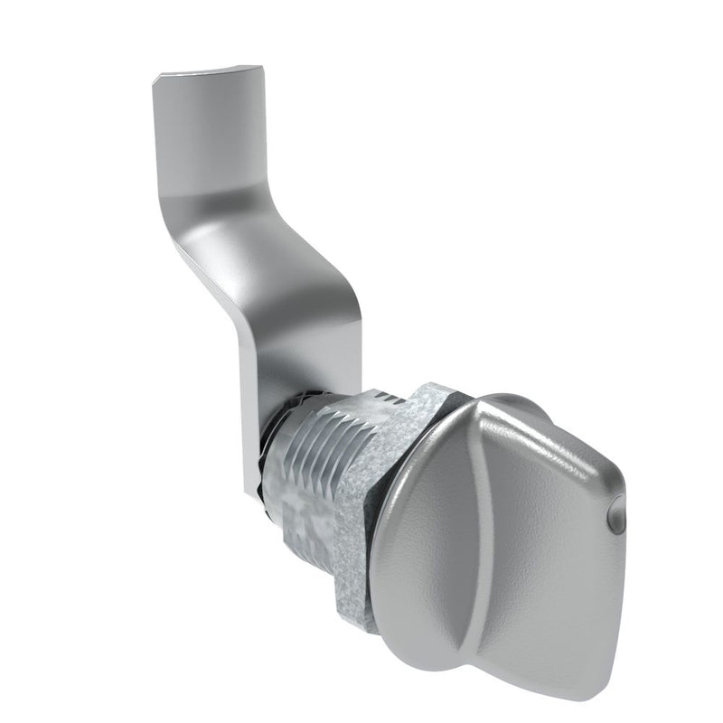 SOUTHCO Quarter-Turn Cam Latch, Tall wing, 38mm (1.50 in) Grip, Sealed, Zinc Alloy, Chrome Plated, Bright [E5-2-121-161]