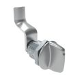 SOUTHCO Quarter-Turn Cam Latch, Tall wing, 42mm (1.65 in) Grip, Sealed, Zinc Alloy, Chrome Plated, Bright [E5-2-121-181]