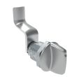 SOUTHCO Quarter-Turn Cam Latch, Tall wing, 44mm (1.73 in) Grip, Not Sealed, Zinc Alloy, Chrome Plated, Bright [E5-2-121-190]