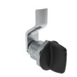 SOUTHCO Quarter-Turn Cam Latch, Tall wing, 8mm (.31 in) Grip, Not Sealed, Zinc Alloy, Powder Coat, Black [E5-2-125-010]