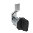SOUTHCO Quarter-Turn Cam Latch, Tall wing, 10mm (.39 in) Grip, Not Sealed, Zinc Alloy, Powder Coat, Black [E5-2-125-020]