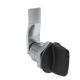 SOUTHCO Quarter-Turn Cam Latch, Tall wing, 20mm (.79 in) Grip, Sealed, Zinc Alloy, Powder Coat, Black [E5-2-125-071]