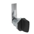 SOUTHCO Quarter-Turn Cam Latch, Tall wing, 22mm (.87 in) Grip, Not Sealed, Zinc Alloy, Powder Coat, Black [E5-2-125-080]