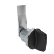 SOUTHCO Quarter-Turn Cam Latch, Tall wing, 24mm (.94 in) Grip, Not Sealed, Zinc Alloy, Powder Coat, Black [E5-2-125-090]