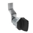 SOUTHCO Quarter-Turn Cam Latch, Tall wing, 34mm (1.34 in) Grip, Not Sealed, Zinc Alloy, Powder Coat, Black [E5-2-125-140]