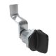SOUTHCO Quarter-Turn Cam Latch, Tall wing, 44mm (1.73 in) Grip, Sealed, Zinc Alloy, Powder Coat, Black [E5-2-125-191]