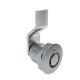 SOUTHCO Quarter-Turn Cam Latch, Bellcore 216, 10mm (.39 in) Grip, Not Sealed, Zinc Alloy, Chrome Plated, Bright [E5-2-131-020]