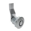 SOUTHCO Quarter-Turn Cam Latch, Bellcore 216, 28mm (1.10 in) Grip, Not Sealed, Zinc Alloy, Chrome Plated, Bright [E5-2-131-110]