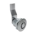 SOUTHCO Quarter-Turn Cam Latch, Bellcore 216, 28mm (1.10 in) Grip, Sealed, Zinc Alloy, Chrome Plated, Bright [E5-2-131-111]