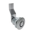SOUTHCO Quarter-Turn Cam Latch, Bellcore 216, 30mm (1.18 in) Grip, Sealed, Zinc Alloy, Chrome Plated, Bright [E5-2-131-121]