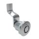 SOUTHCO Quarter-Turn Cam Latch, Bellcore 216, 44mm (1.73 in) Grip, Not Sealed, Zinc Alloy, Chrome Plated, Bright [E5-2-131-190]