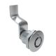 SOUTHCO Quarter-Turn Cam Latch, Bellcore 216, 44mm (1.73 in) Grip, Sealed, Zinc Alloy, Chrome Plated, Bright [E5-2-131-191]