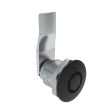 SOUTHCO Quarter-Turn Cam Latch, Bellcore 216, 20mm (.79 in) Grip, Not Sealed, Zinc Alloy, Powder Coat, Black [E5-2-135-070]