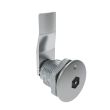 SOUTHCO Quarter-Turn Cam Latch, Bellcore Electronics, 20mm (.79 in) Grip, Sealed, Zinc Alloy, Chrome Plated, Bright [E5-2-191-071]