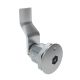 SOUTHCO Quarter-Turn Cam Latch, Bellcore Electronics, 34mm (1.34 in) Grip, Not Sealed, Zinc Alloy, Chrome Plated, Bright [E5-2-191-140]