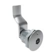 SOUTHCO Quarter-Turn Cam Latch, Bellcore Electronics, 36mm (1.42 in) Grip, Sealed, Zinc Alloy, Chrome Plated, Bright [E5-2-191-151]
