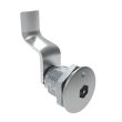 SOUTHCO Quarter-Turn Cam Latch, Bellcore Electronics, 44mm (1.73 in) Grip, Sealed, Zinc Alloy, Chrome Plated, Bright [E5-2-191-191]